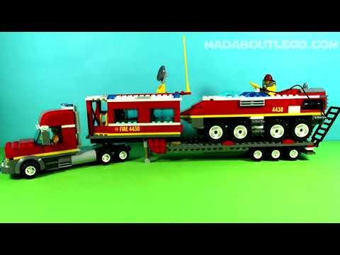 LEGO City Big Fire Trucks Builds.
