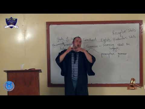 English-1 Lecture-1(LLB 5 Years Program Part-I)
