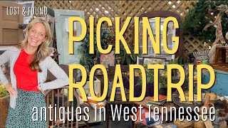 Let's go Picking in West Tennessee! See what great ANTIQUES I found with a big Thrift Haul!