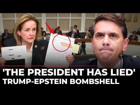 'Young Girls On Plane' Lawmaker Confronts Blanche With Evidence Over Secret Trump-Epstein Email Log