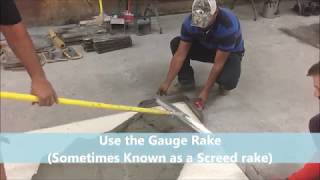 Stamped Concrete Overlay OVER a WOOD DECK