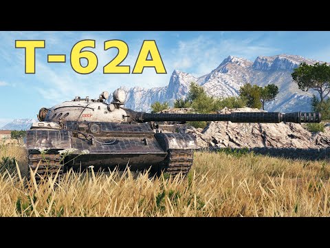 World of Tanks T-62A - Hold the High Ground – Raining Shells Without Mercy!
