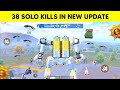 38 SOLO FINISHES WITH 5000+ DAMAGE 🥵 BGMI NEW UPDATE GAMEPLAY 🔥 DT GAMING