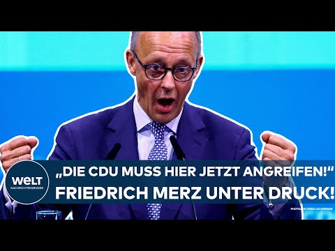BERLIN: "Die CDU muss hier jetzt angreifen" Klausurtagung! Friedrich Merz und Co. sind nun gefordert