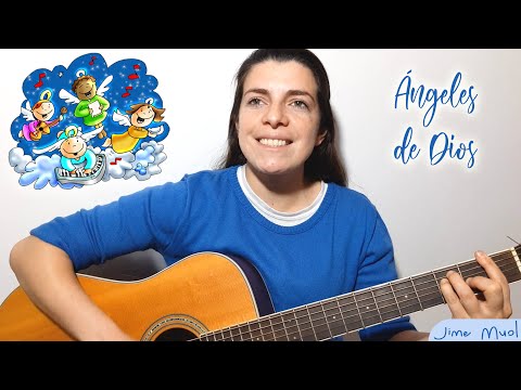 Ángeles de Dios - Canto de animación - letra y acordes -  Versión P. Mario