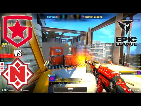 Gambit vs Nemiga - EPIC League CIS 2021 | CSGO HIGHLIGHTS