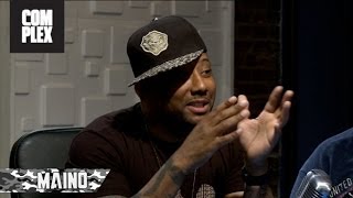 Maino on The Combat Jack Show Ep. 1 (The Story Behind the Scar on his Right Cheek and Jail)