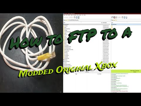 How to FTP to a modded original Xbox (Unleashx, Evox, XBMC Dashboards)