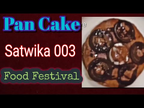 Pan Cake | Satwika 003 | Food Festival Session 01 | @RSCreativeVideos