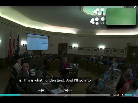 Tim  Forster speaks on Stratford Council overreach