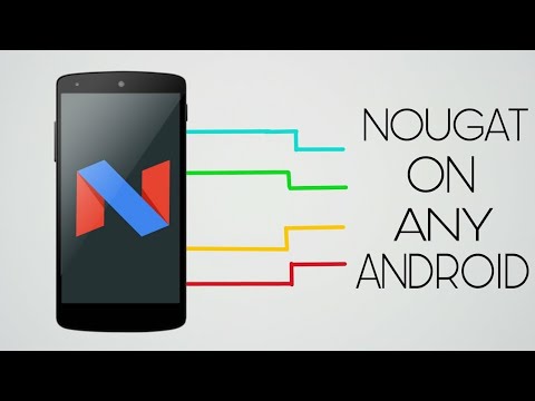 How to get nougat 7.0 on any android phone.(in hindi)