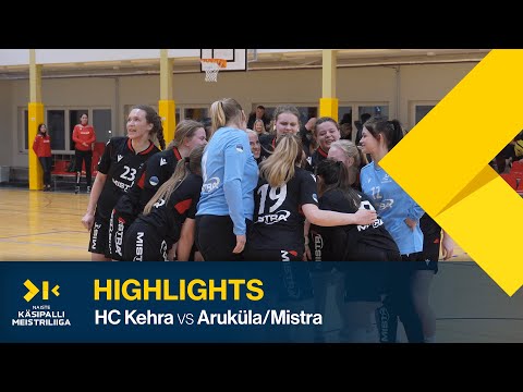 HIGHLIGHTS | HC Kehra - Aruküla/Mistra | Bronze game 1 | Estonian Champions League 2021/22