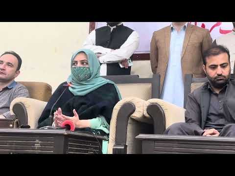 Young Doctor Association Female wing President Dr Rubina Riaz press conference.