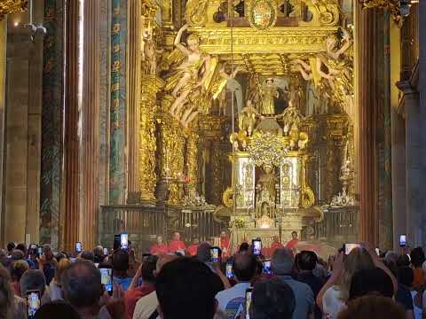 June 18, 2025 - Botafumeiro, the famous censer used at the Santiago de Compostela Cathedral #2