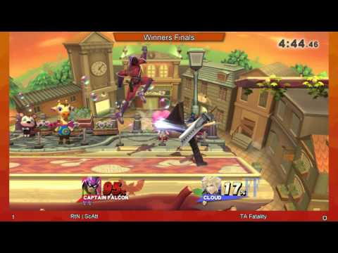 Metro Smash Masters 2 - Smash 4 Winners Finals - TA Fatality vs RtN  ScAtt
