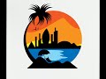 Logo Design In Illustrator Cc How To Make Beach And Travel Logo Graphic Design Tutorial Benta Lk
