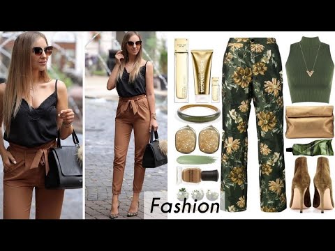 COMBINACIONES DE ROPA PANTALONES DE MODA 2022 MUJER || OUTFITS TENDENCIAS Y ESTILO LOOKS FASHION