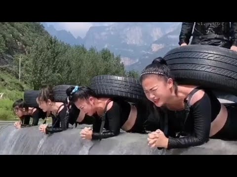 Super Strong Women| Amazing Women Army with Hard Training