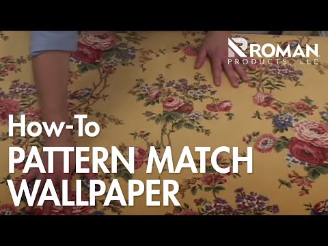 How To Wallpaper Pattern Match - ROMAN Products