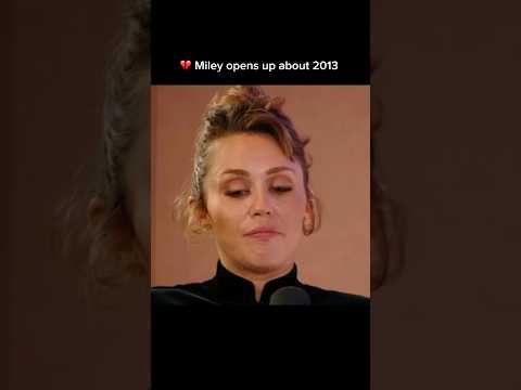 💔 2013 nearly broke her… but she’s still standing 🥺💪 #miley #music