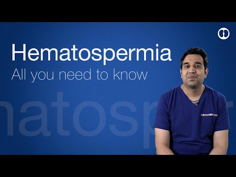 Semen main Blood aana ? Hematospermia - Causes and treatment of Blood in Semen