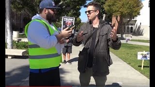 Trying to Convince College Kids That TRUMP ISN'T THAT BAD at CSULB