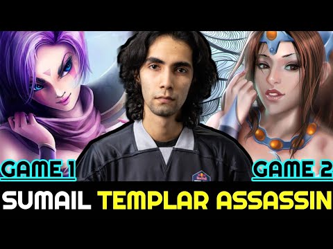 SUMAIL Mid Templar Assassin & Mirana - Fast Game No Mercy 7.27 Dota 2