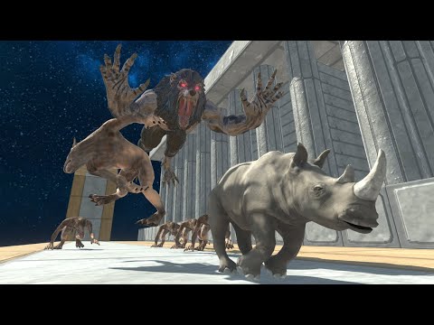 Full Moon | Run Away from Werewolf - Animal Revolt Battle Simulator