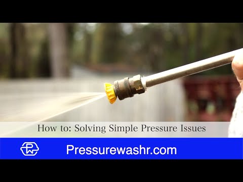 Fix Low Pressure Issues on Pressure Washers: Easy Troubleshooting Guide
