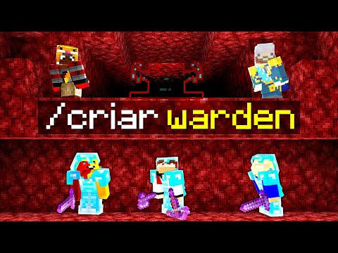 Como criar o WARDEN no Minecraft 1.18 - Creative Squad II (#7)