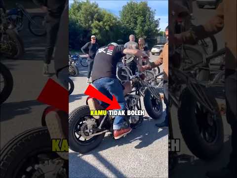 Jangan Pernah Menyalakan Motor Tua dengan Tangan🤯#shortsfeed