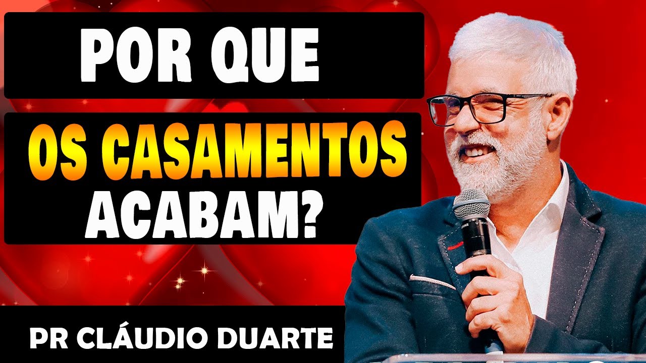 A MELHOR Palestra Para CASAIS do Pr Cláudio Duarte