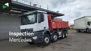 Mercedes-Benz Arocs 3243 8X4 14m3 2-way tipper Steelsuspension Big-Axle Automa tippelad lastbil | Billede 4 - Autoline