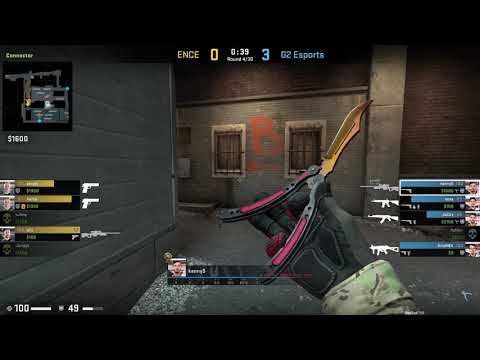 CS:GO POV Demo G2 kennyS (22/11) vs ENCE (de_train)