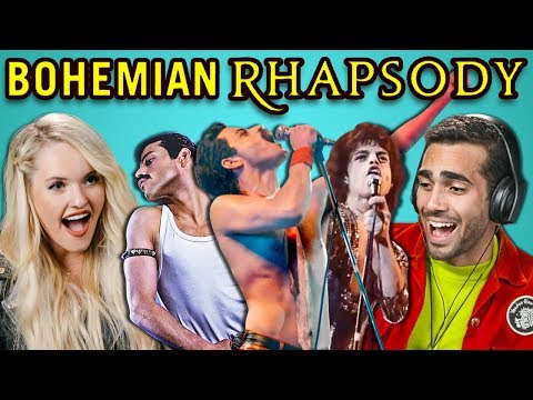 Adults React To Bohemian Rhapsody Trailer (Queen/Freddie Mercury Movie)