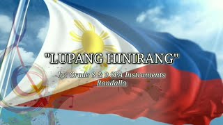 Download lagu LUPANG HINIRANG | Philippine National Anthem | DNHS Rondalla mp3