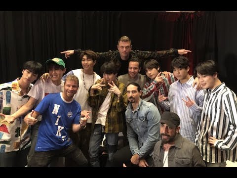 Remember when Backstreet Boys met BTS?  Yeah, WE made that happen…