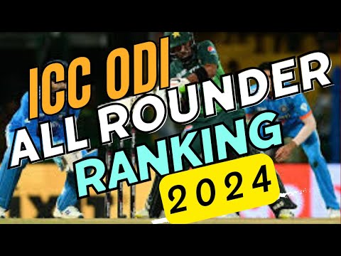 TOP 10 ALL ROUNDERS | ICC TEST ALL ROUNDERS RANKING 2024 | TOP ALL ROUNDER | BEST ALL ROUNDER