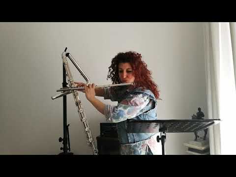 Jocy de Oliveira's (BF '16) For Flute performed by Antonella Bini