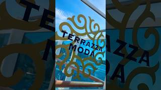 Carnival Firenze has exclusive space for guests who booked Terrazza cabanas & staterooms. #cruise