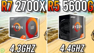 Video thumbnail for Ryzen 7 2700X vs Ryzen 5 5600G - Tested in 2023 by Hardware Tested