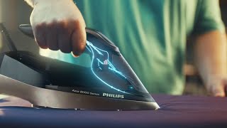 فيليبس مكواة ازور 8000 أرجواني