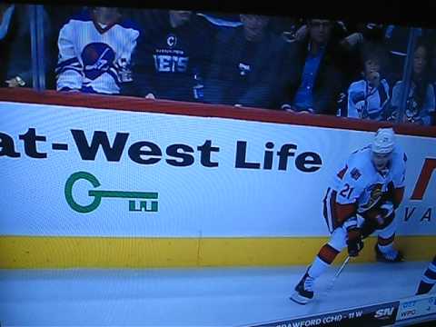 Nikita Filatov Takes Skate To The Face vs Winnipeg Jets