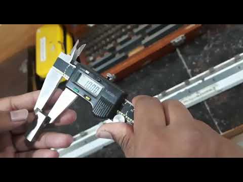 How to calibrate  digital vernier caliper