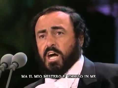 Pavarotti   Nessun Dorma 1994 High Quality With Lyrics