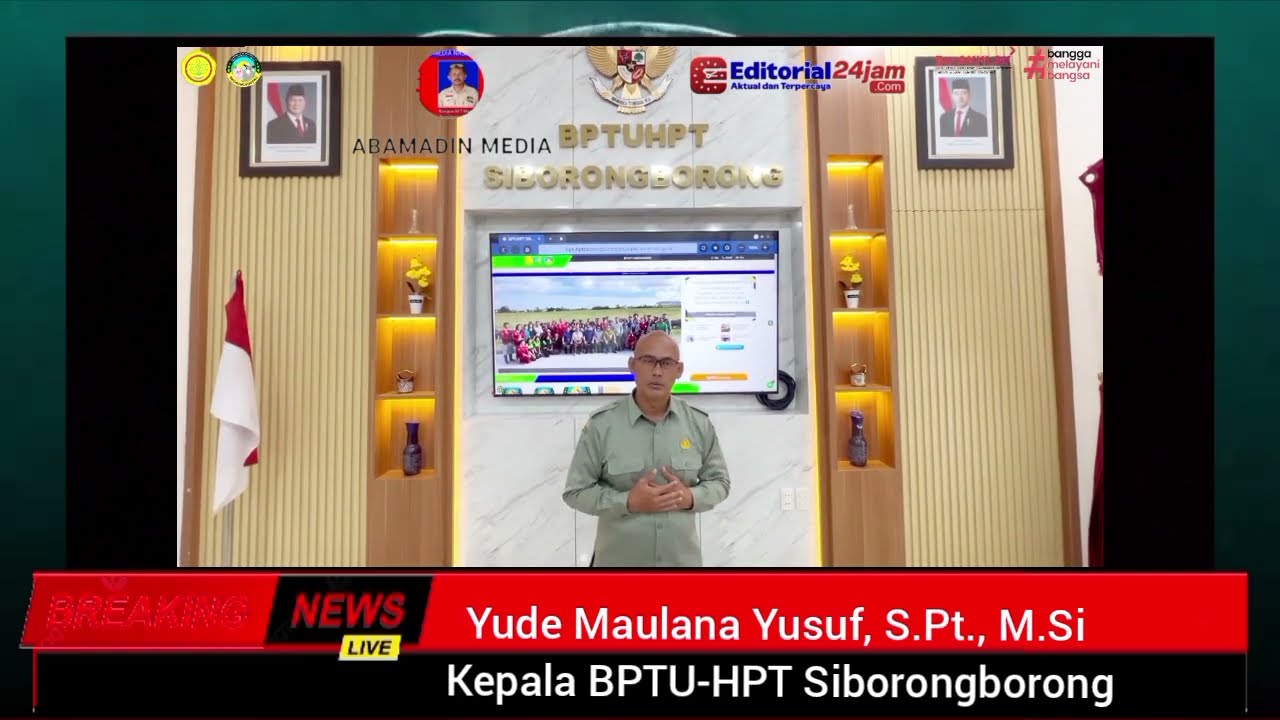 Kepala BPTUHPT Siborongborong Mengucapkan Selamat Hari Jadi Kabupaten Tapanuli Utara