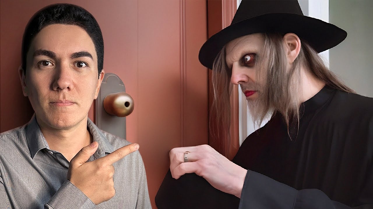 SATANISTA bateu na PORTA da minha CASA e o INESPERADO aconteceu...