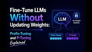 Fine-Tune LLMs Without Updating Weights: Prefix-Tuning and P-Tuning Explained