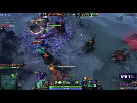 Rubick gets 5 man Black Hole!