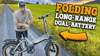 Luckeep X1 Pro Review | Foldable Long-Range E-Bike with Dual Battery Power